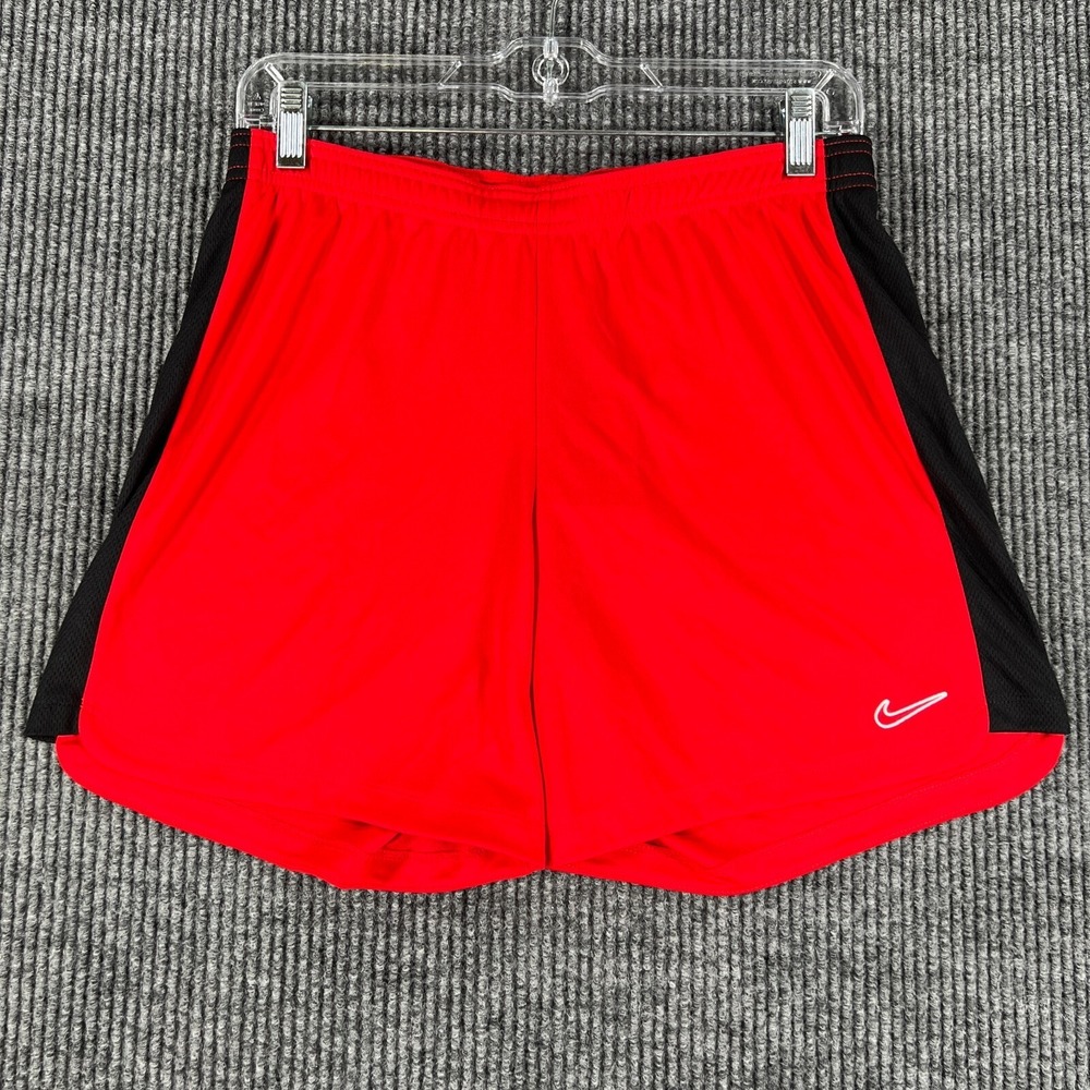 Nike Shorts Youth Boys XL Extra Large Red Dri-Fit Football Soccer Activewear New